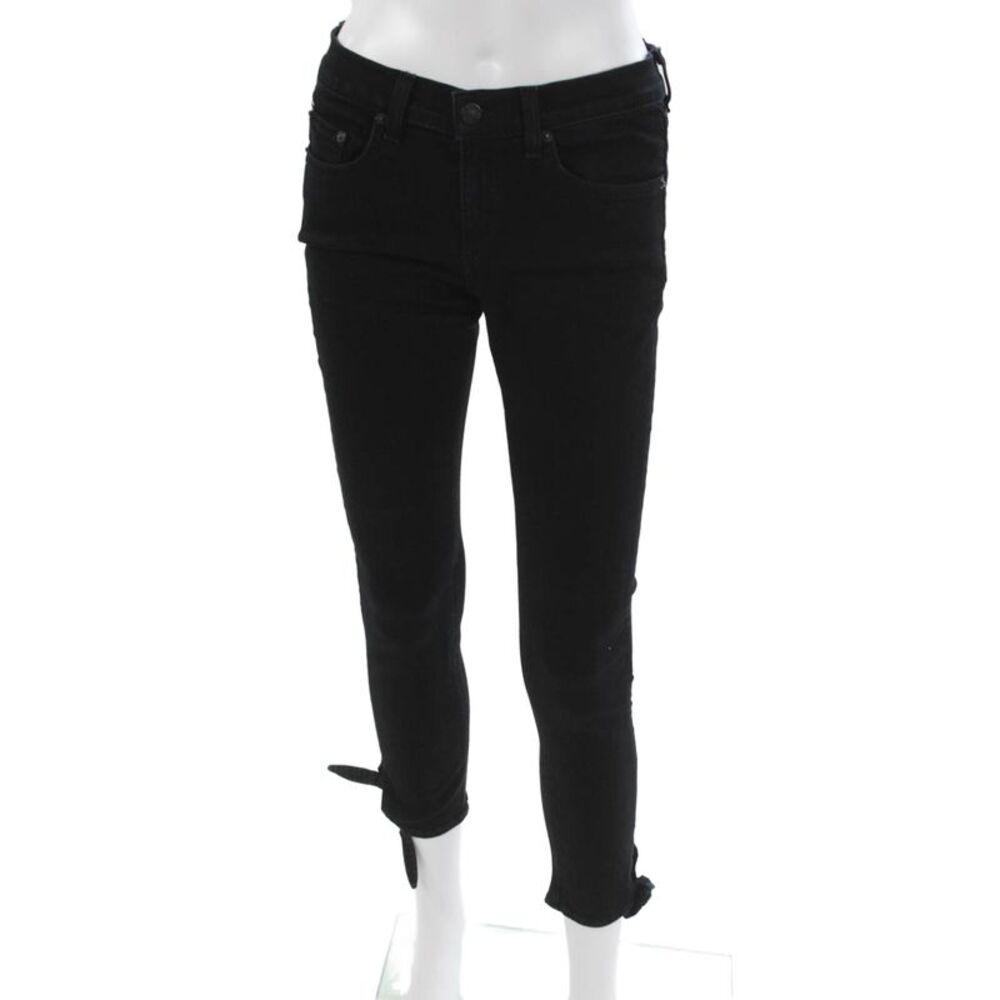 Rag & Bone Jean Womens Skinny Black Jeans Size 28